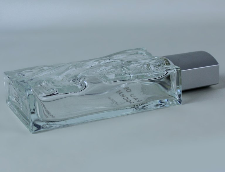 FLACONE (vuoto) AFTERSHAVE EAU DE ROCHAS HOMME 100 ml vintage