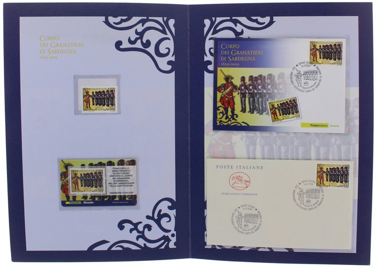 FOLDER - CORPO DEI GRANATIERI DI SARDEGNA [stato di nuovo]