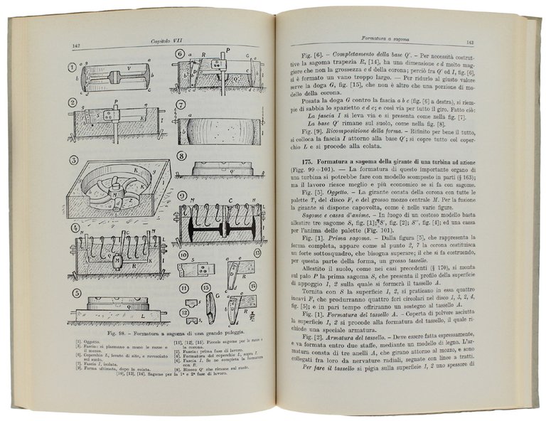 FONDERIA. Elementi di Tecnologia Meccanica. 6a edizione riveduta da Adolfo …