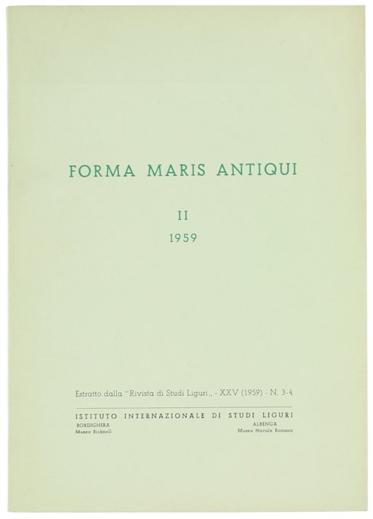FORMA MARIS ANTIQUI II.