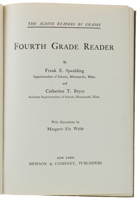 FOURTH GRADE READER. The Aldine Readers by Grades. With illustrations … | Immagine Gallery 8