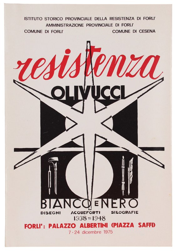 FRANCESCO OLIVUCCI: BIANCO E NERO. Disegni Acqueforti Silografie 1938 - … | Immagine principale