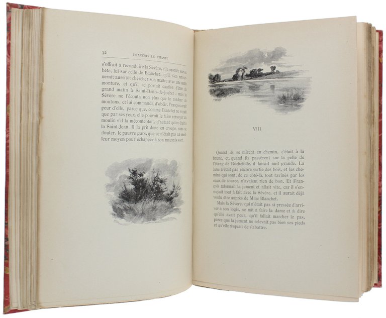FRANÇOIS LE CHAMPI. Dessins et acquarelles de Eugène Burnand, gravure …