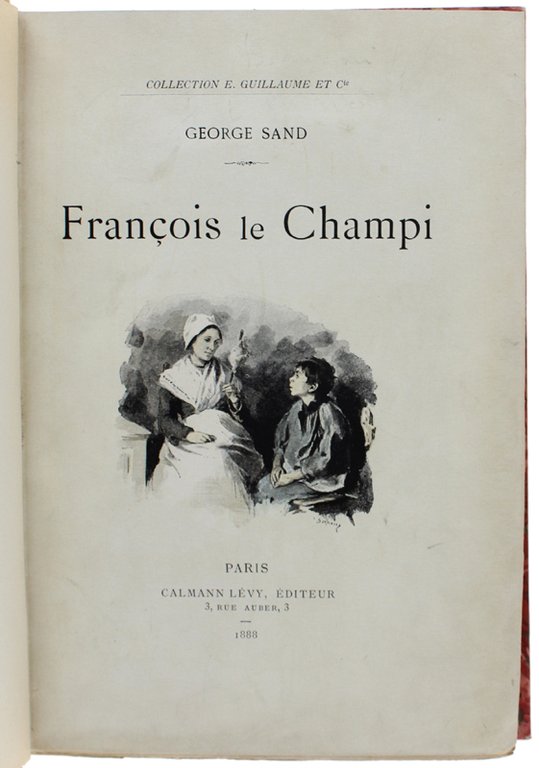 FRANÇOIS LE CHAMPI. Dessins et acquarelles de Eugène Burnand, gravure …