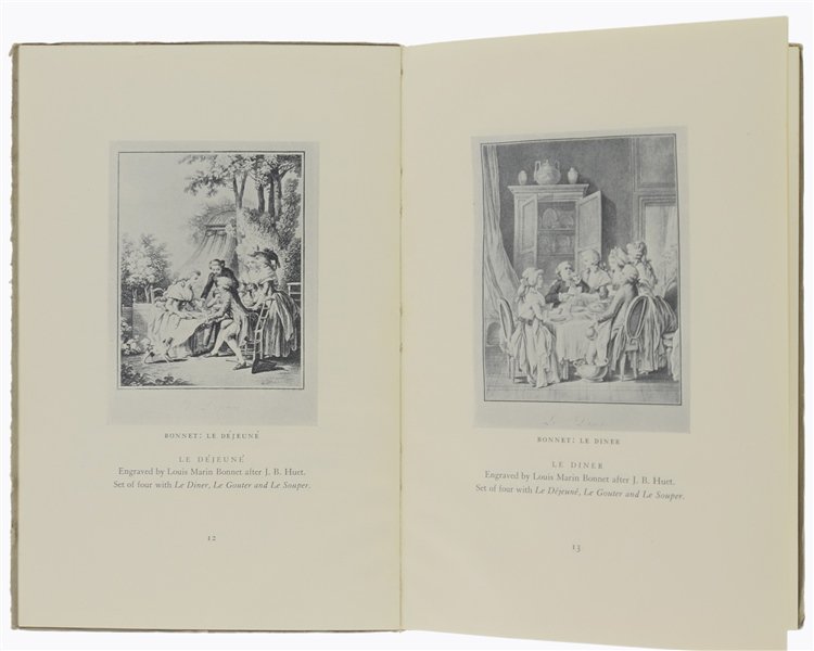 FRENCH COLOUR PRINTS AND LINE ENGRAVINGS OF THE XVIII CENTURY.