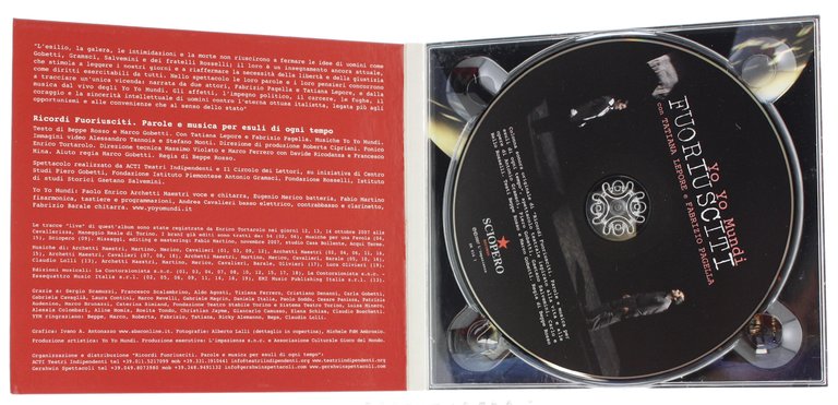 FUORIUSCITI. Con Fabrizio Pagella e Tatiana Lepore.