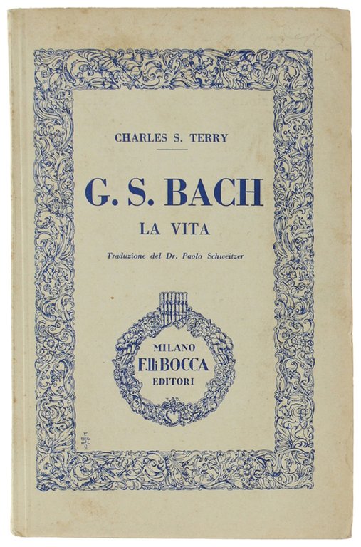G.S.BACH. La vita.