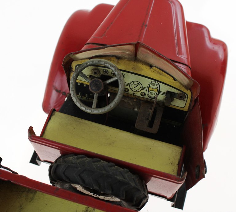 GAMA 501 TRUC CAMION vintage in latta, motore a molla …