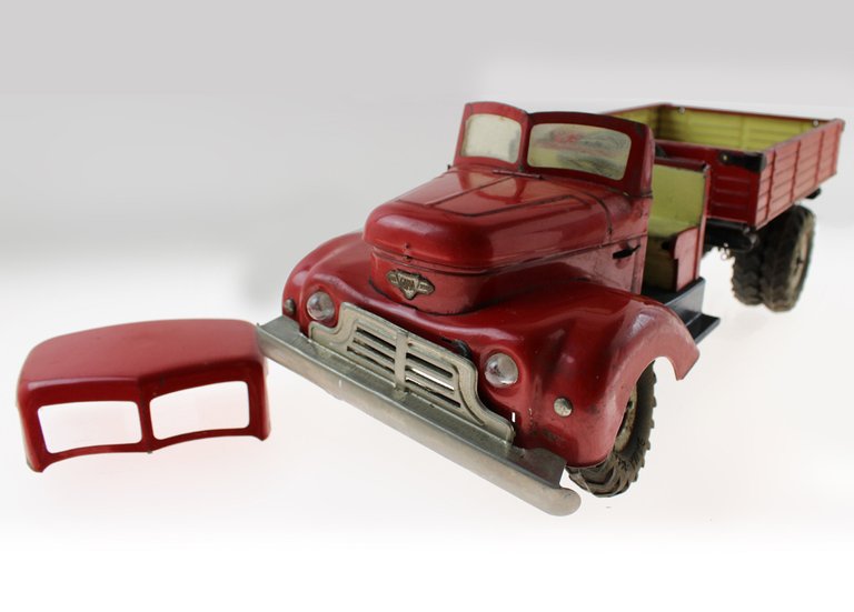 GAMA 501 TRUC CAMION vintage in latta, motore a molla …
