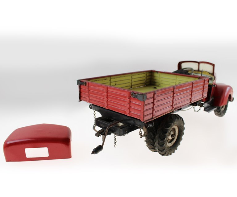GAMA 501 TRUC CAMION vintage in latta, motore a molla …