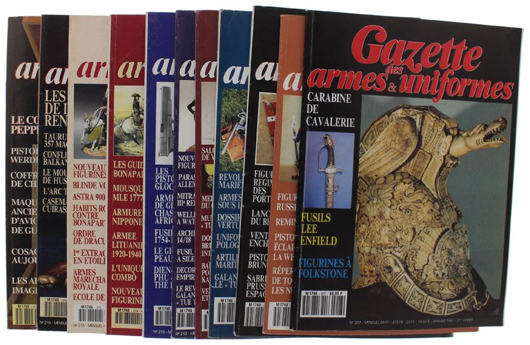 GAZETTE DES ARMES. Année 1991 complète (n. 207 à 217) | Immagine Gallery 2