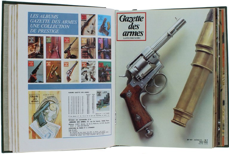 GAZETTE DES ARMES. Année complète 1983 (N. 113 à 124)