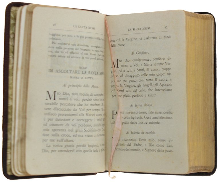 GEMMA NASCOSTA ossia raccolta di preghiere. [con delziosa legatura d'epoca]