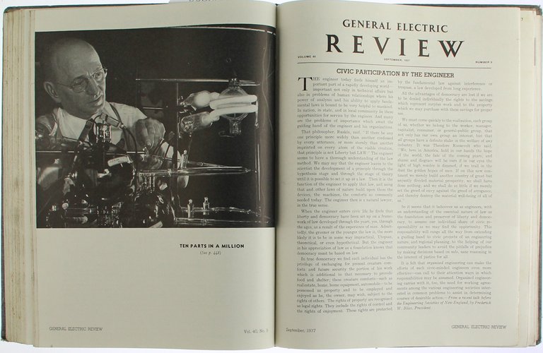 GENERAL ELECTRIC REVIEW - Volume 40 - 1937.