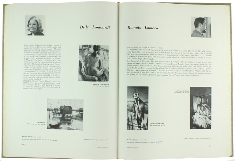 GENTE NOSTRA. Regione Piemonte - Pittura e scultura d'oggi.