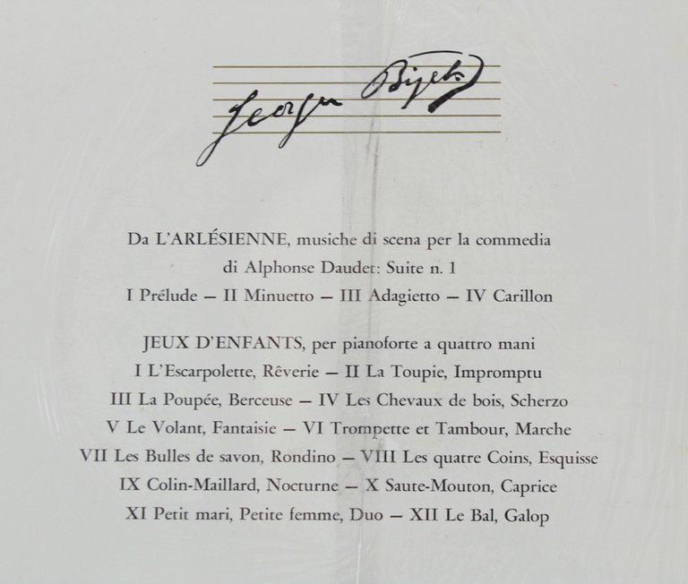 GEORGES BIZET - 2 dischi NUOVI nei fascicoli NUOVI: (Fabbri … | Immagine Gallery 8