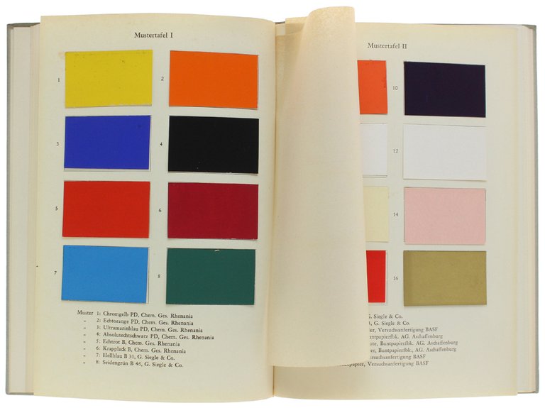 GESTRICHENE PAPIERE. Bunt-, Chromo- und Kunstdruckpapiere. Papiertechnische Bibliothek, Band 10