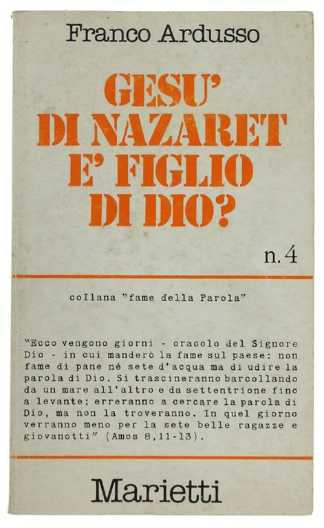 GESU' DI NAZARET E' FIGLIO DI DIO? | Immagine Gallery 2