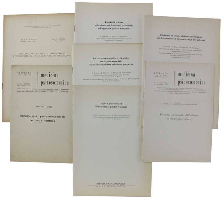 GINECOLOGIA - INFEZIONI PRENATALI: 13 memorie originali 1956-1969.