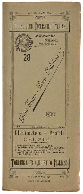 GIOIA TAURO - PIZZO CALABRIA. Planimetrie e Profili Ciclistici - … | Immagine Gallery 2