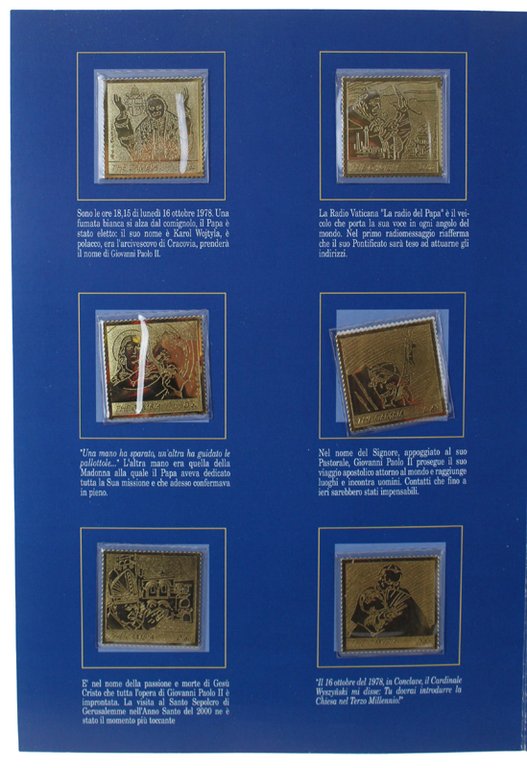 GIOVANNI PAOLO II. Un pontificato raccontato dai francobolli