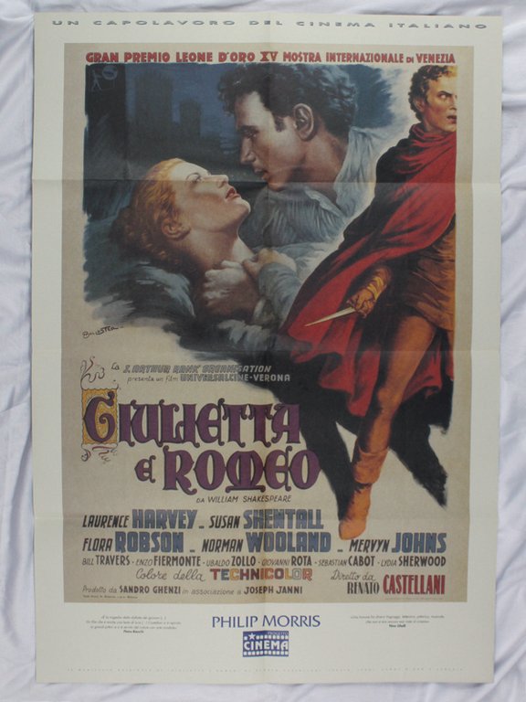 GIULETTA E ROMEO (1954) - Reprint dell'affisso originale. Poster a … | Immagine Gallery 2