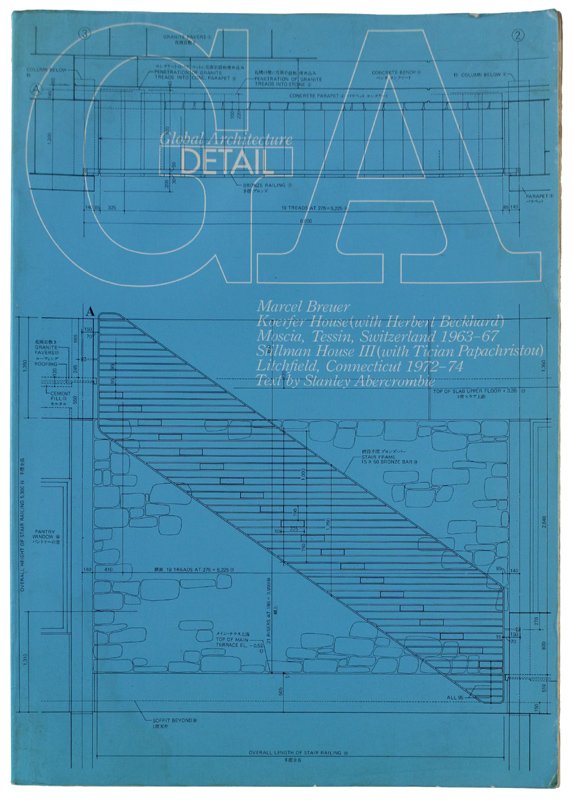 GLOBAL ARCHITECTURE DETAIL : Marcel Breuer, Koerfer House (with Herbert …
