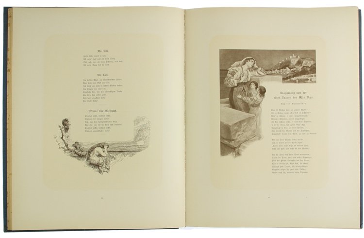 GOETHES GEDICHTE. Ausgewählt von Karl Heinemann. Mit Bildern und Zeichnungen …