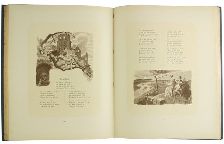 GOETHES GEDICHTE. Ausgewählt von Karl Heinemann. Mit Bildern und Zeichnungen …