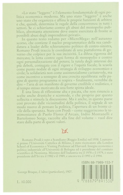 GOVERNARE L'ITALIA. Manifesto per il cambiamento.