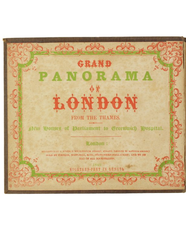 GRAND ARCHITECTURAL PANORAMA OF LONDON FROM THE THAMES EXTENDING NEW …