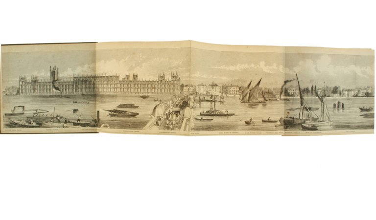 GRAND ARCHITECTURAL PANORAMA OF LONDON FROM THE THAMES EXTENDING NEW …