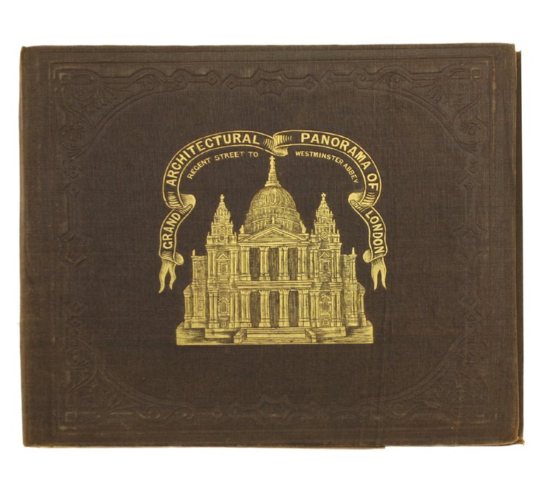 GRAND ARCHITECTURAL PANORAMA OF LONDON REGENT STREET TO WESTMINTESR ABBEY …