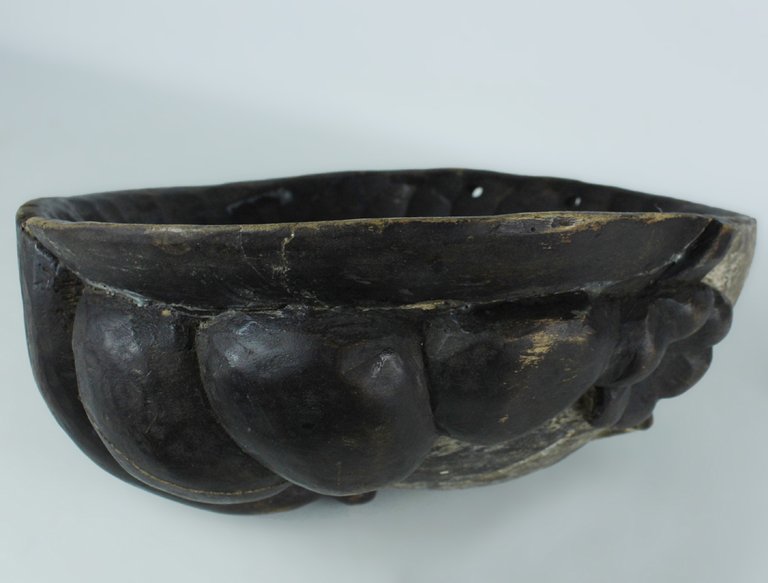 GRANDE MASCHERA ARTE AFRICANA DEL CAMERUN vintage, misura cm 30x33x15 …