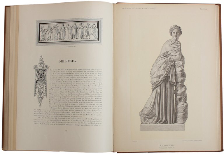 GRIECHISCHE GÖTTER UND HELDEN GESTALTEN NACH ANTIKEN BILDWERKEN