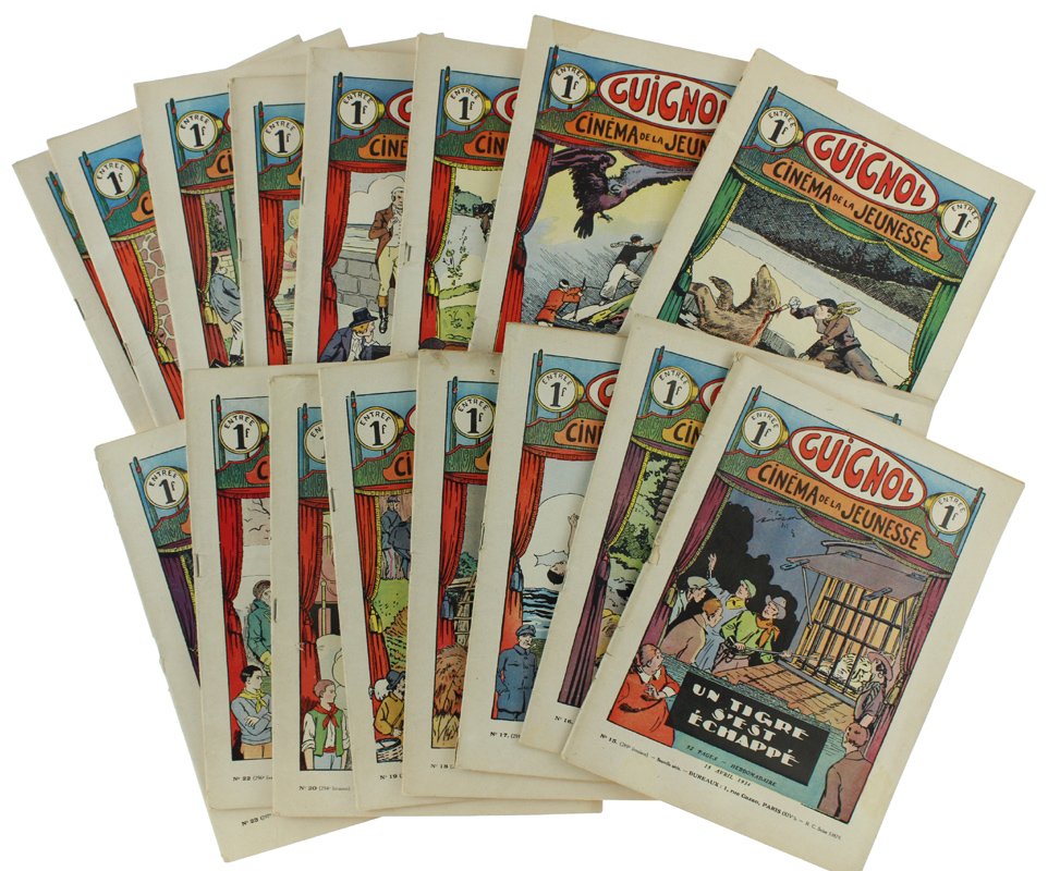 GUIGNOL - Cinéma de la Jeunesse. Collection de 16 numeros …