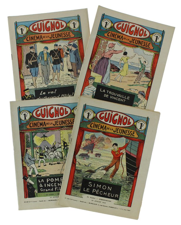 GUIGNOL - Cinéma de la Jeunesse. Collection de 16 numeros …