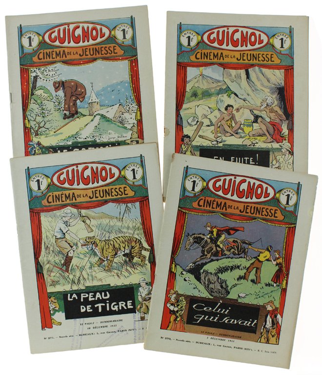 GUIGNOL - Cinéma de la Jeunesse. Collection de 24 numeros …