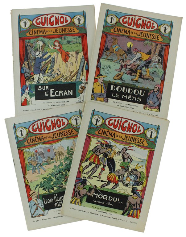 GUIGNOL - Cinéma de la Jeunesse. Collection de 24 numeros …