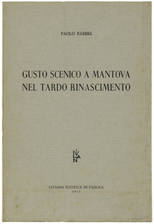 GUSTO SCENICO A MANTOVA NEL TARDO RINASCIMENTO. | Immagine Gallery 2