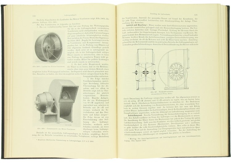 H. RIETSCHELS LEITFADEN DER HEIZ- UND LÜFTUNGSTECHNIK. Mit einem Abschnitt …