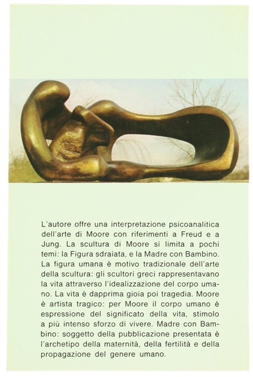 HENRY MOORE. Madre con bambino.