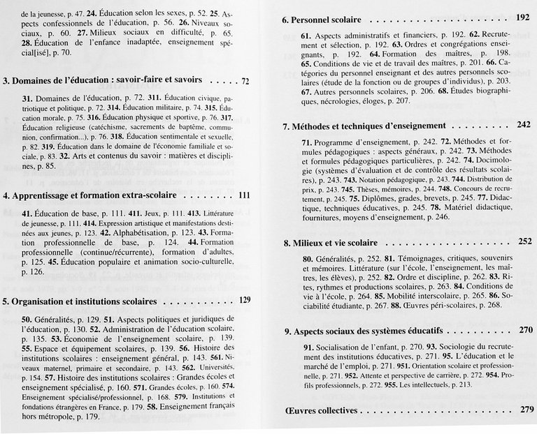 HISTOIRE DE L'EDUCATION. N° 75-76 - septembre 1997.