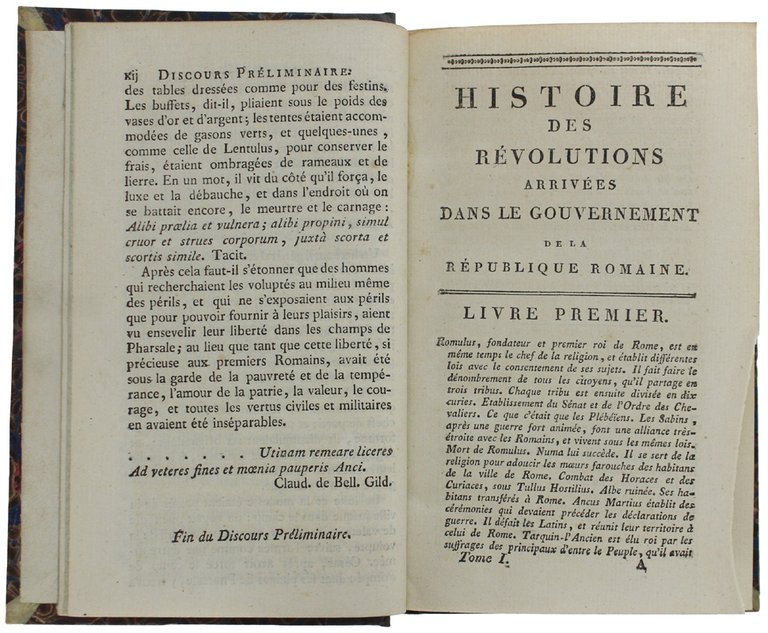 HISTOIRE DES RÉVOLUTIONS ARRIVEES DANS LE GOUVERNEMENT DE LA REPUBLIQUE …