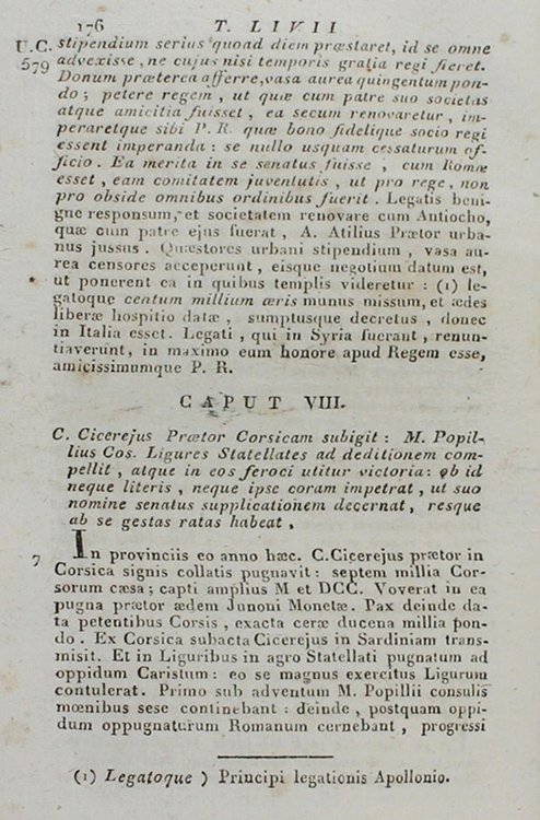 HISTORIARUM AB URBE CONDITA LIBRI QUI SUPERSUNT cum selectis adnotationibus …