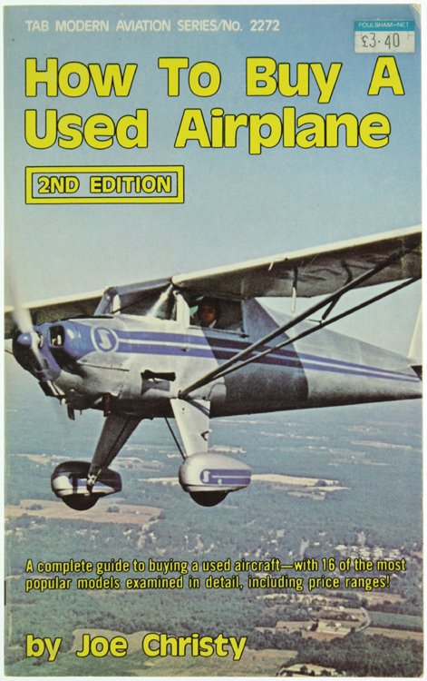 HOW TO BUY A USED AIRPLANE.