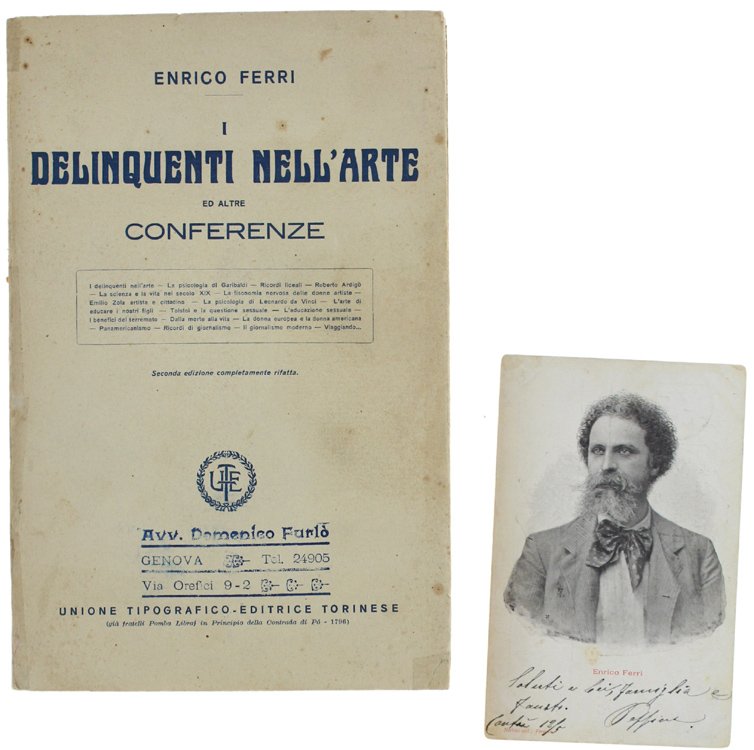 I DELINQUENTI NELL'ARTE ed altre conferenze e saggi di scienza …