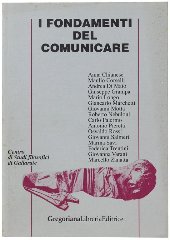 I FONDAMENTI DEL COMUNICARE. Contributi al XXXIV Convegno per ricercatori …