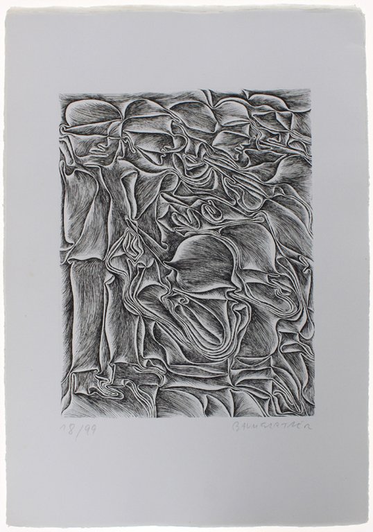 I NUOVI DISASTRI DELLA GUERRA. 6 acqueforti di Fritz Baumgartner.