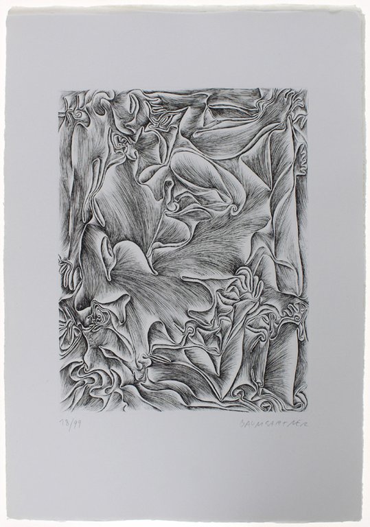 I NUOVI DISASTRI DELLA GUERRA. 6 acqueforti di Fritz Baumgartner.